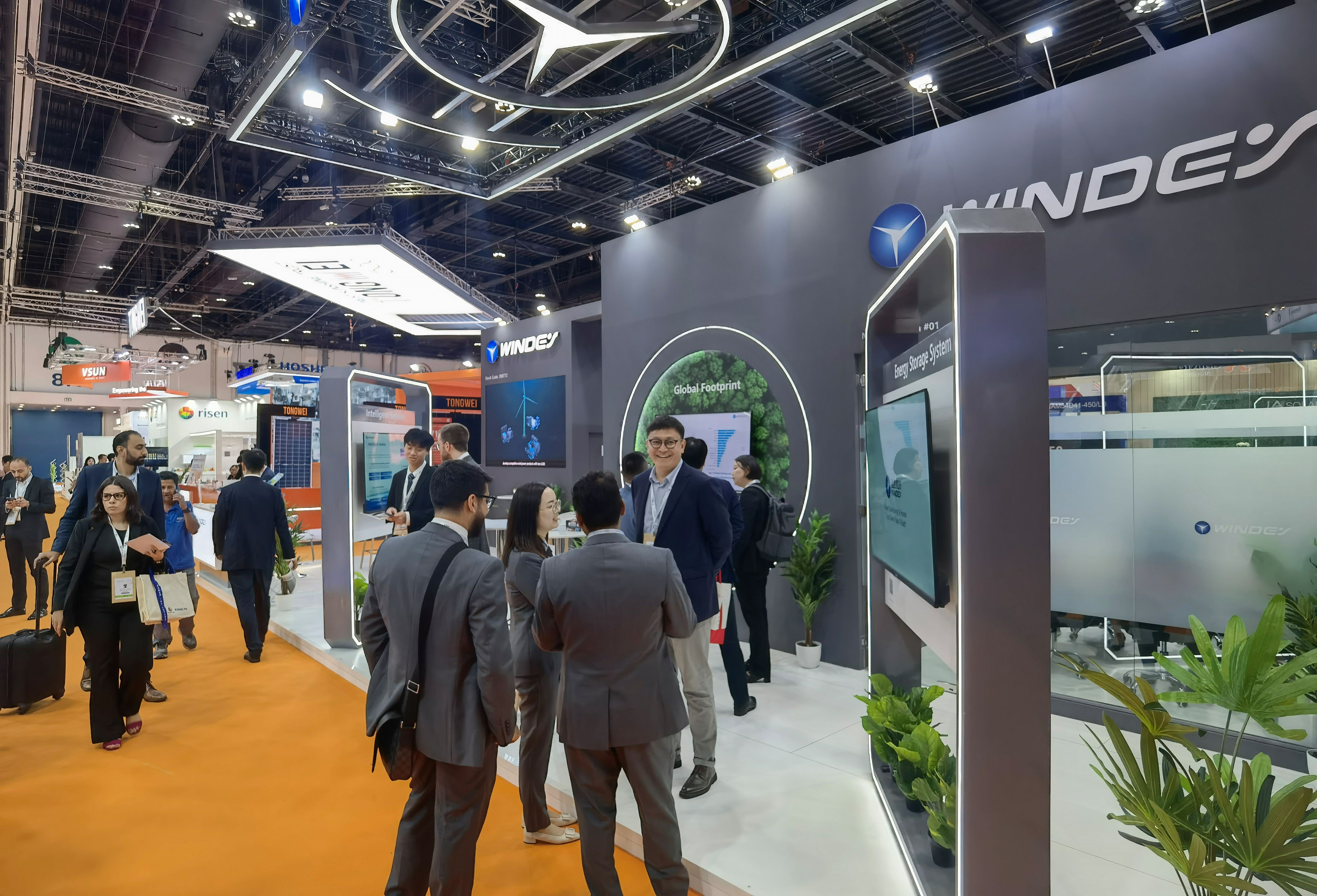 直击会。|彩网股份惊艳亮相2024中东世界未来能源峰会